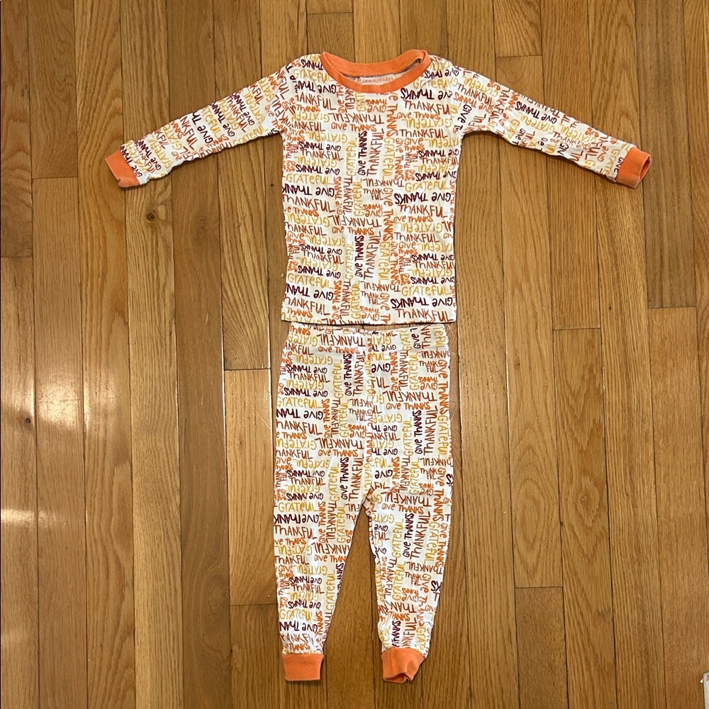 Thanksgiving Pajamas Set